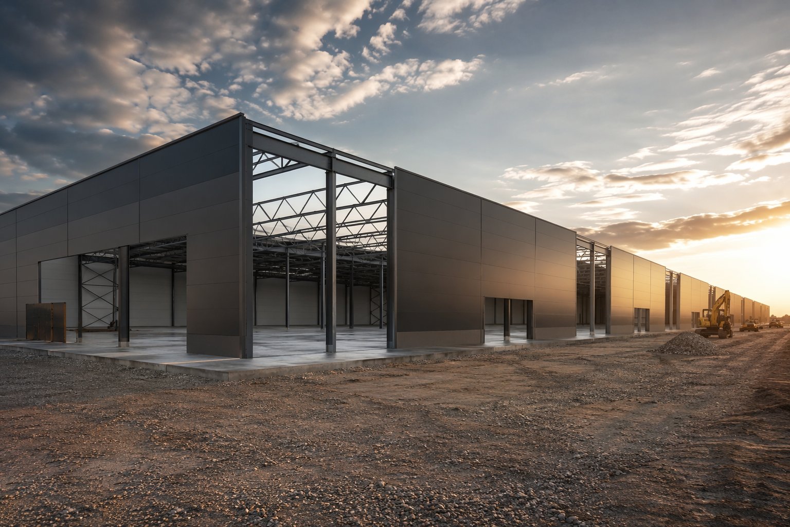 Build the secure envelope — Data Hall Shell & Structure, step 4