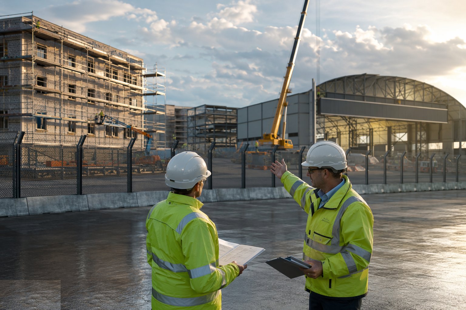 Test, commission and hand over to the estate — Defence Estate Construction, step 6
