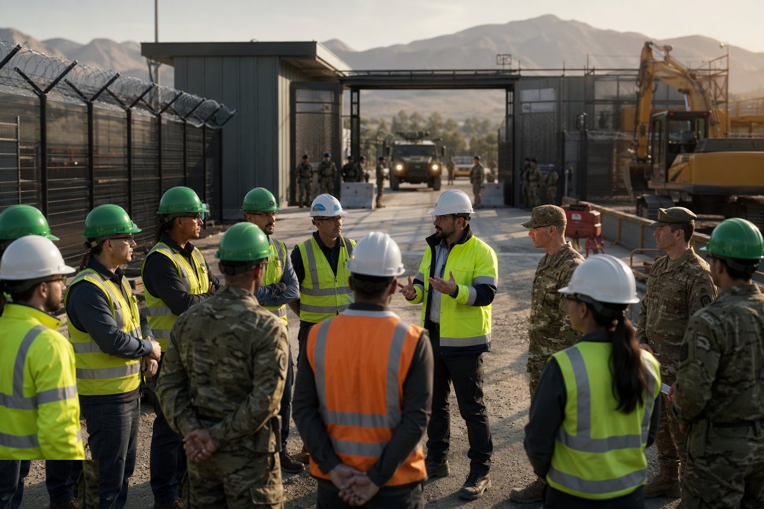 Coordinate with base operations — Site Security & Cleared Working, step 5