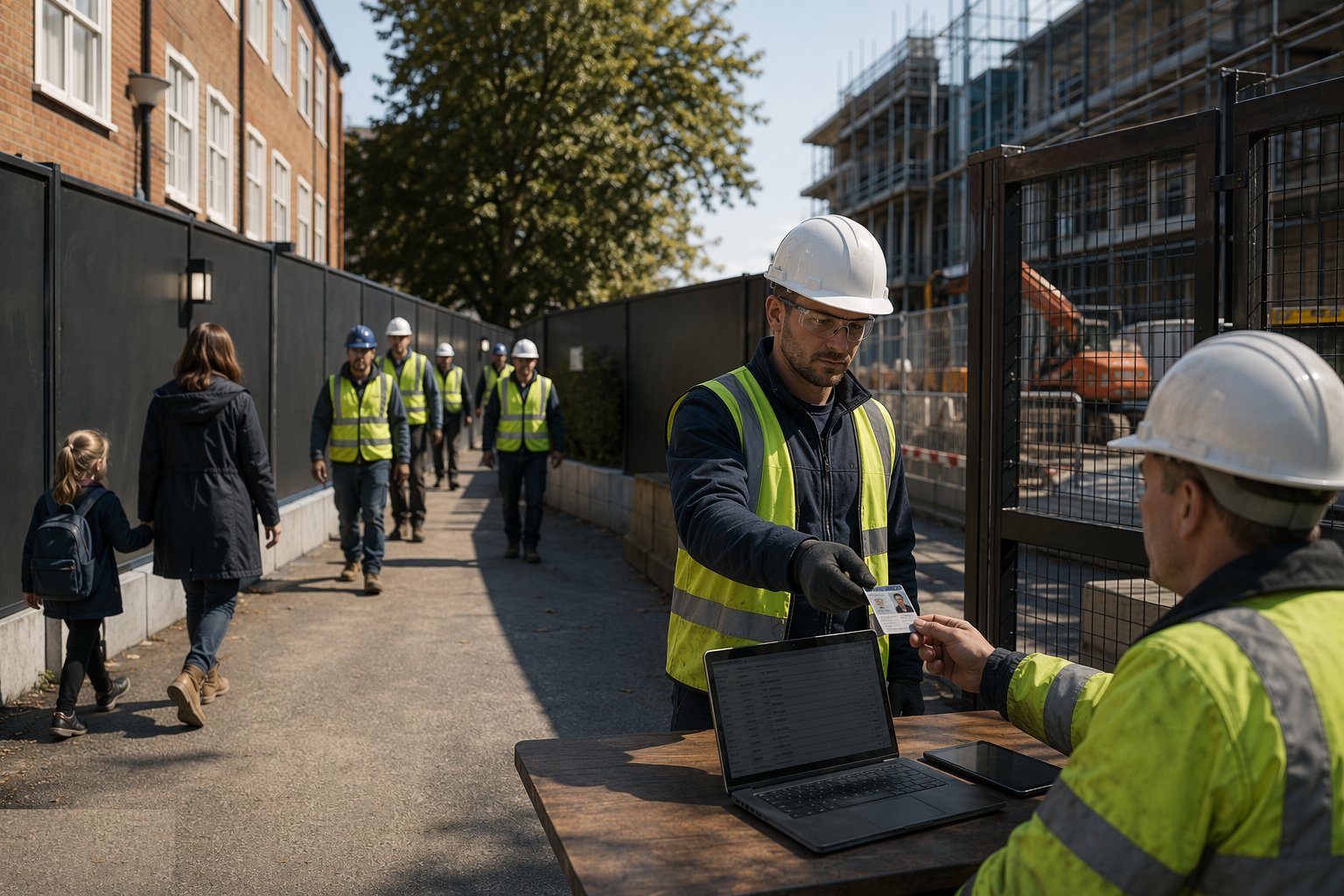 Manage the workforce: vetting, badges and supervision — Working in Live Schools & Safeguarding, step 4