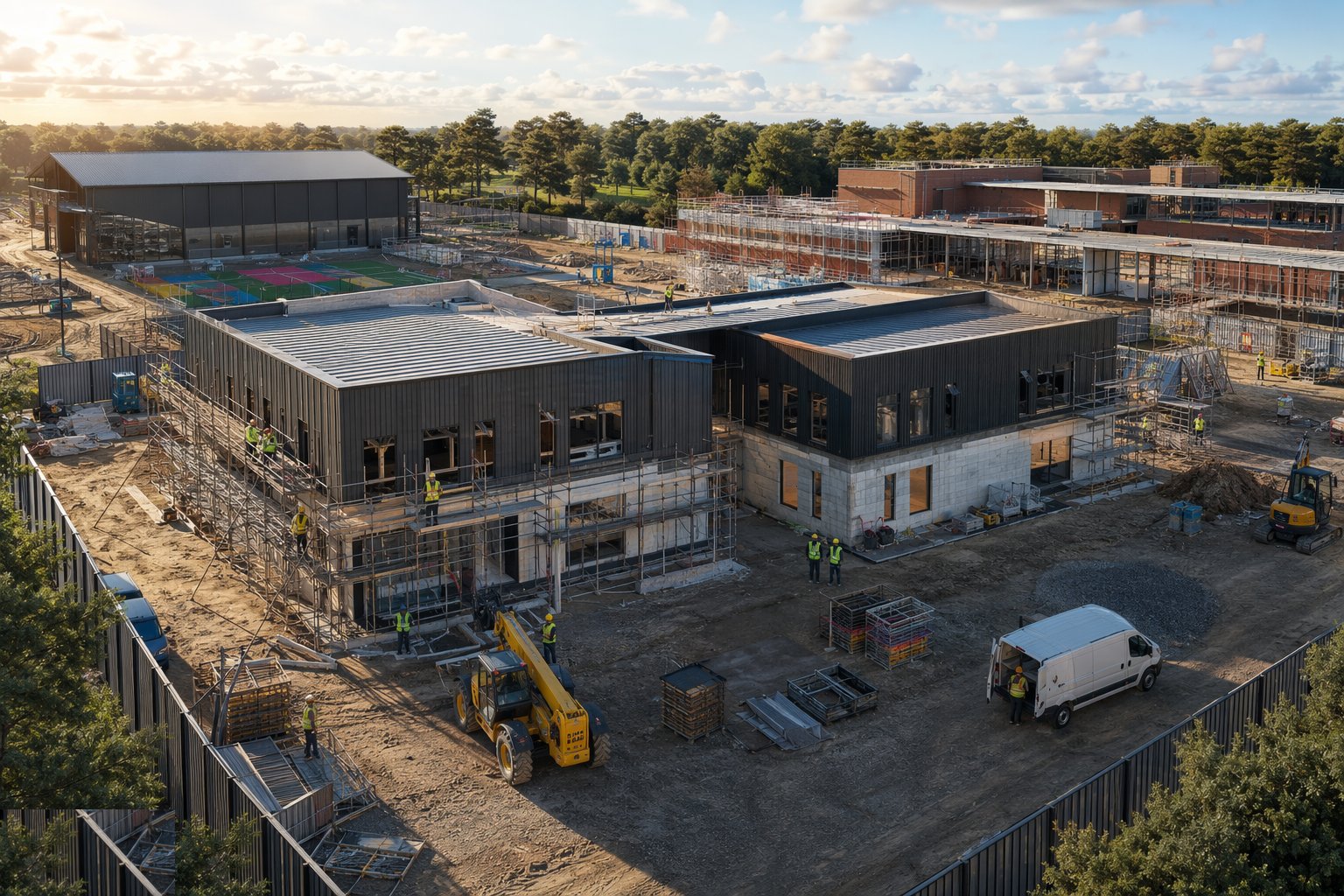 Weather the shell with the robust envelope — School Construction, step 4