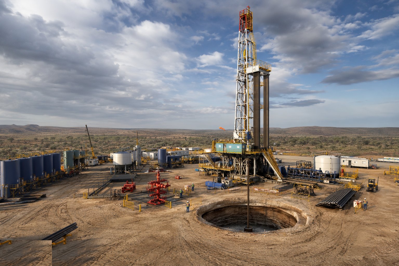 Spud and drill the surface sections — Deep Geothermal Drilling & Wells, step 2