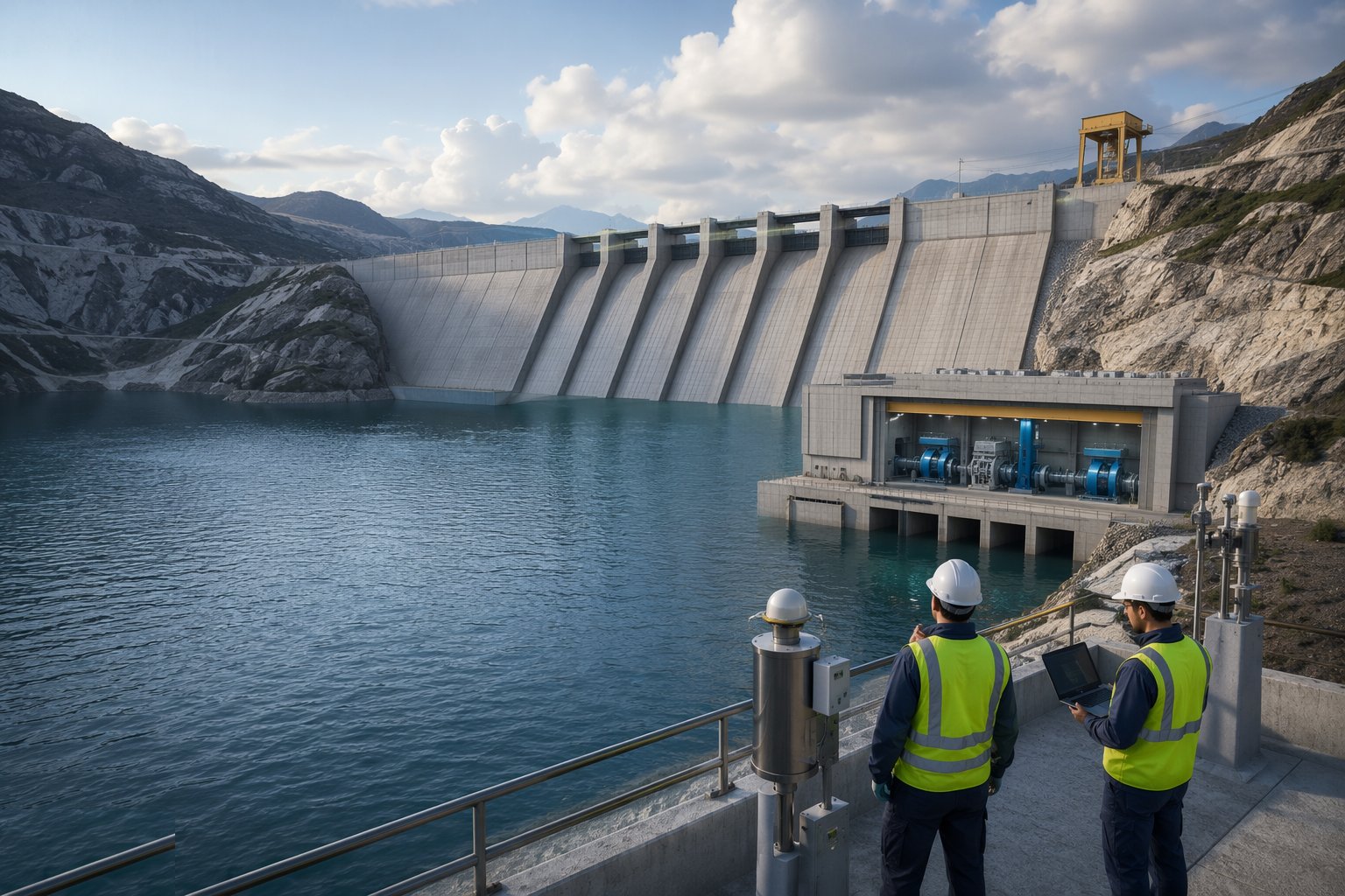 Fill in stages under surveillance — Impoundment, Commissioning & Handover, step 3