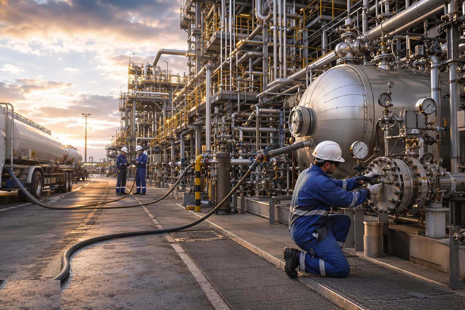 Dry and inert the process systems — Pre-commissioning & Start-up, step 5