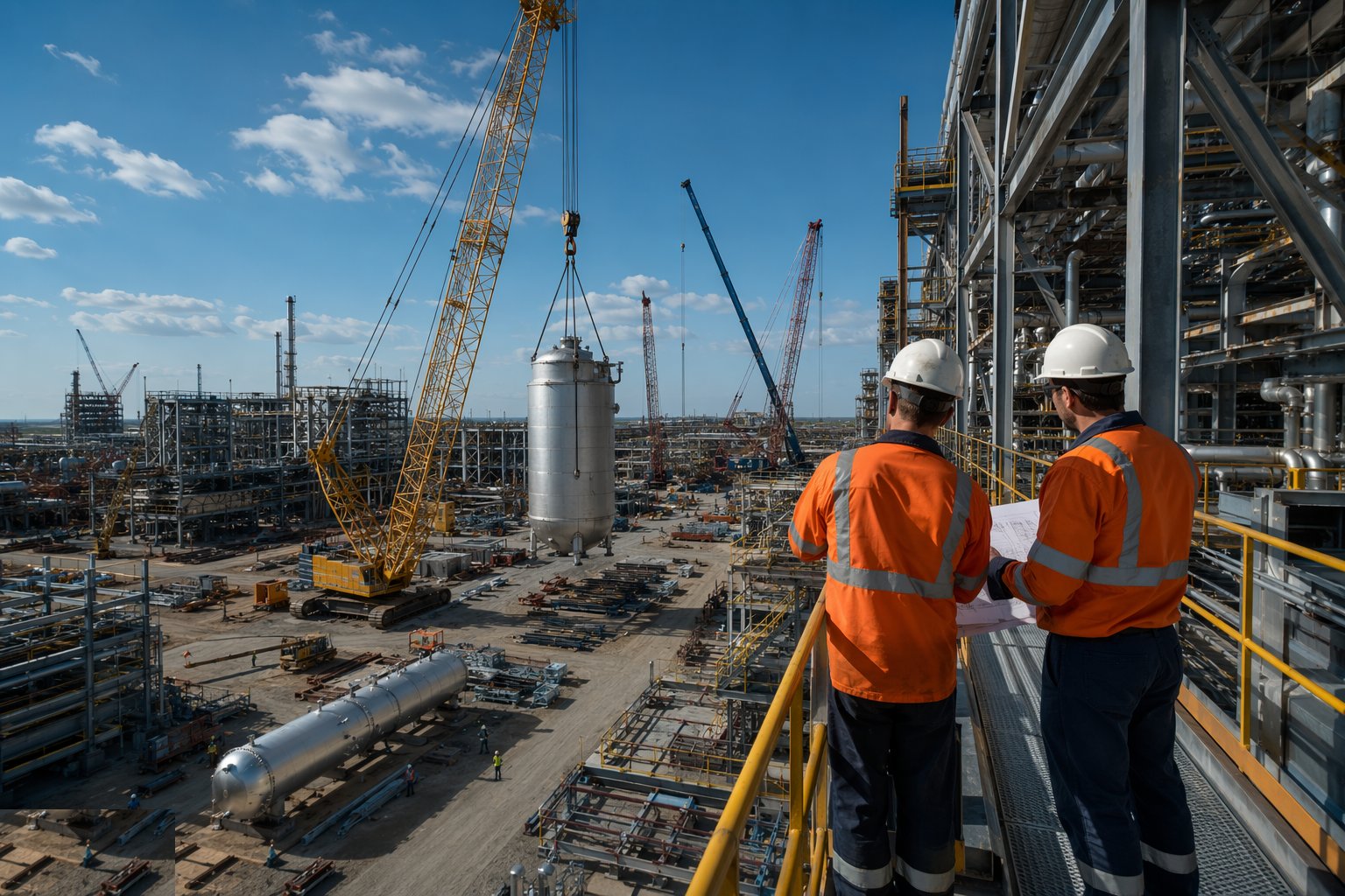 Hand over geometry to the piping stage — Structural Steel & Equipment Setting, step 7