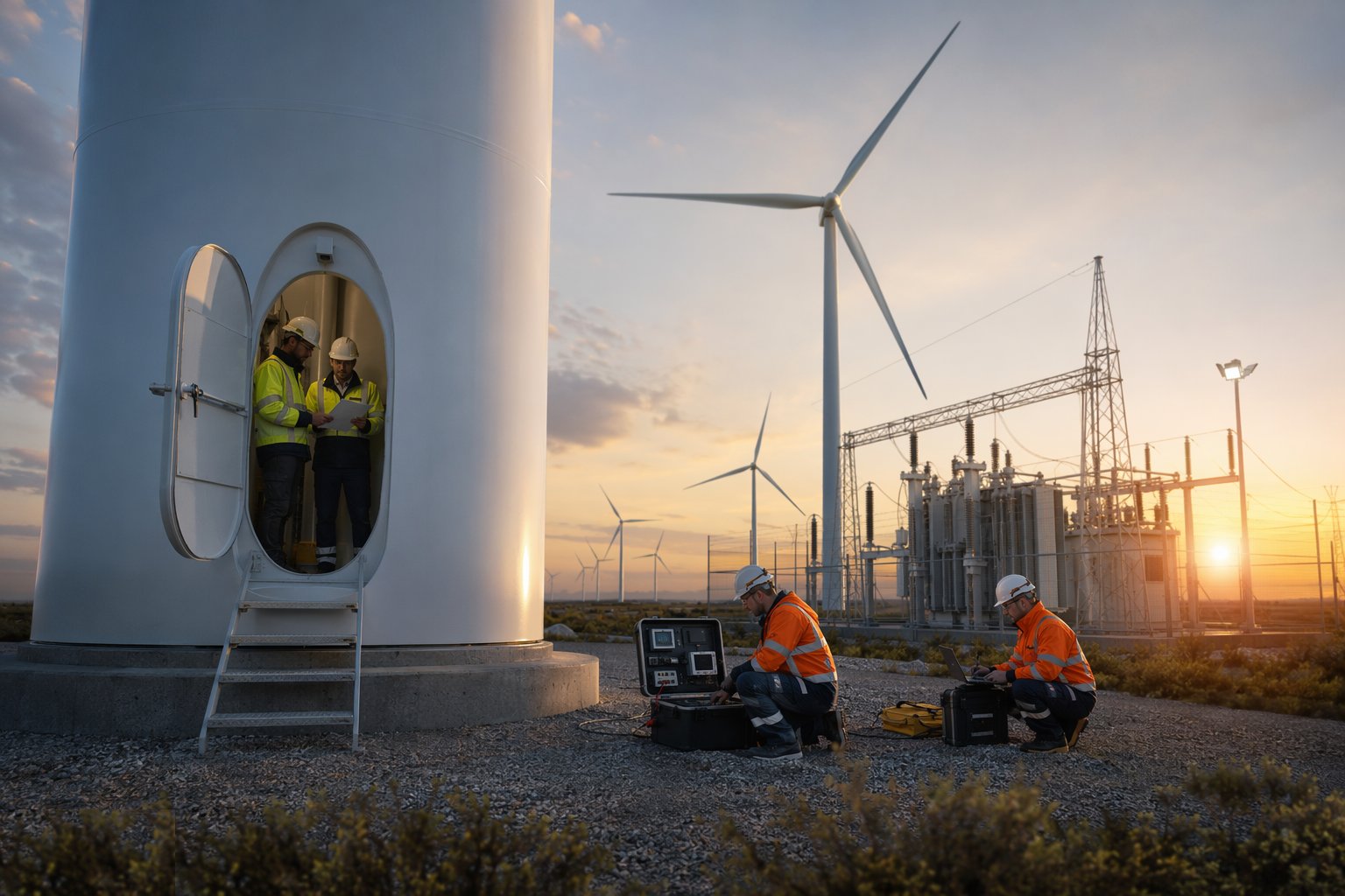 Complete and certify the installation — Commissioning & Energisation, step 1