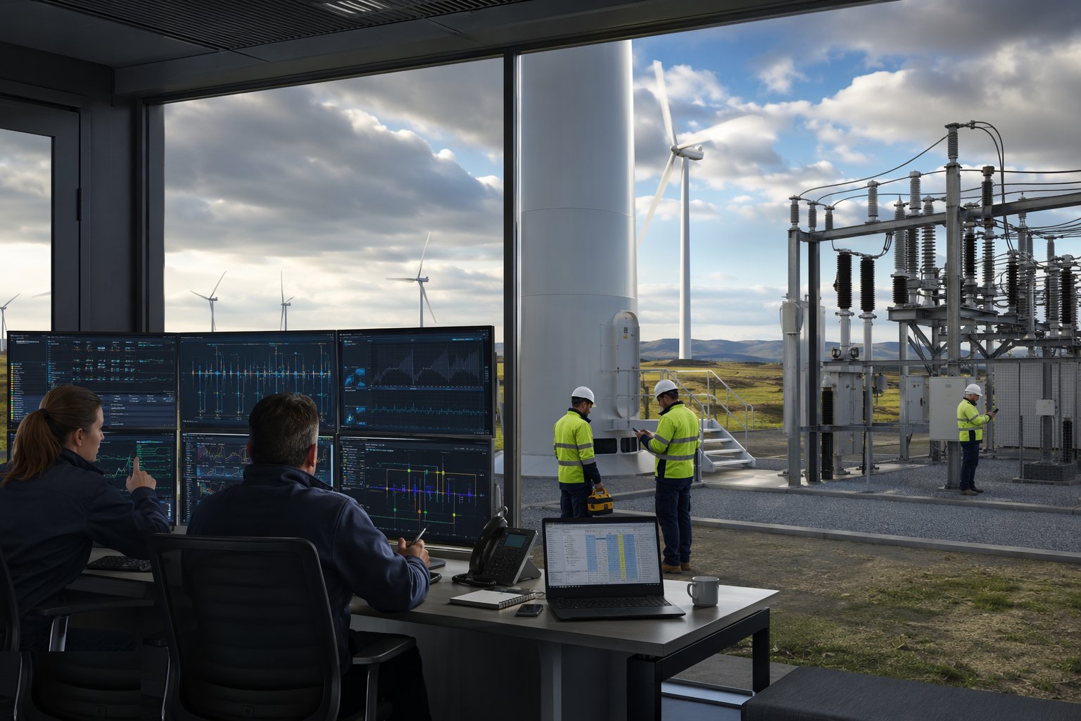 Agree the energisation sequence with the network operator — Commissioning & Energisation, step 3