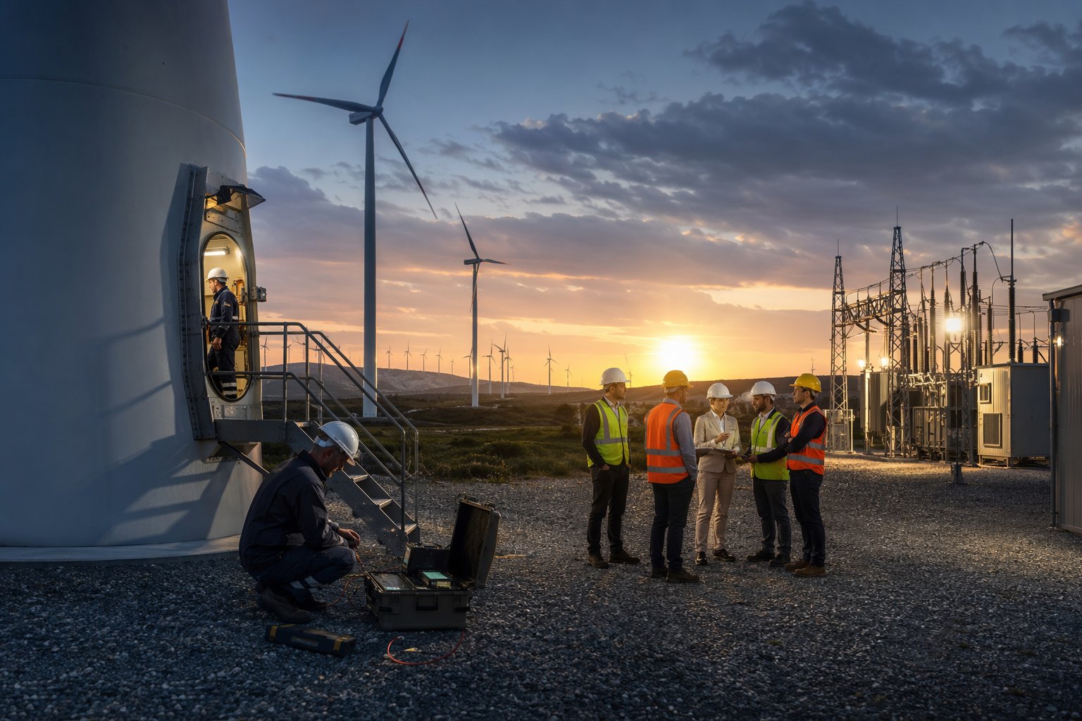 Handover to operations — Commissioning & Energisation, step 7