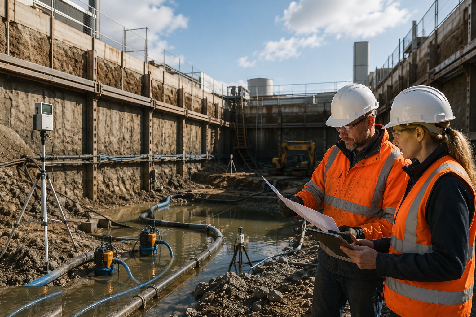 Obtain discharge consents — Dewatering & Groundwater Control, step 2