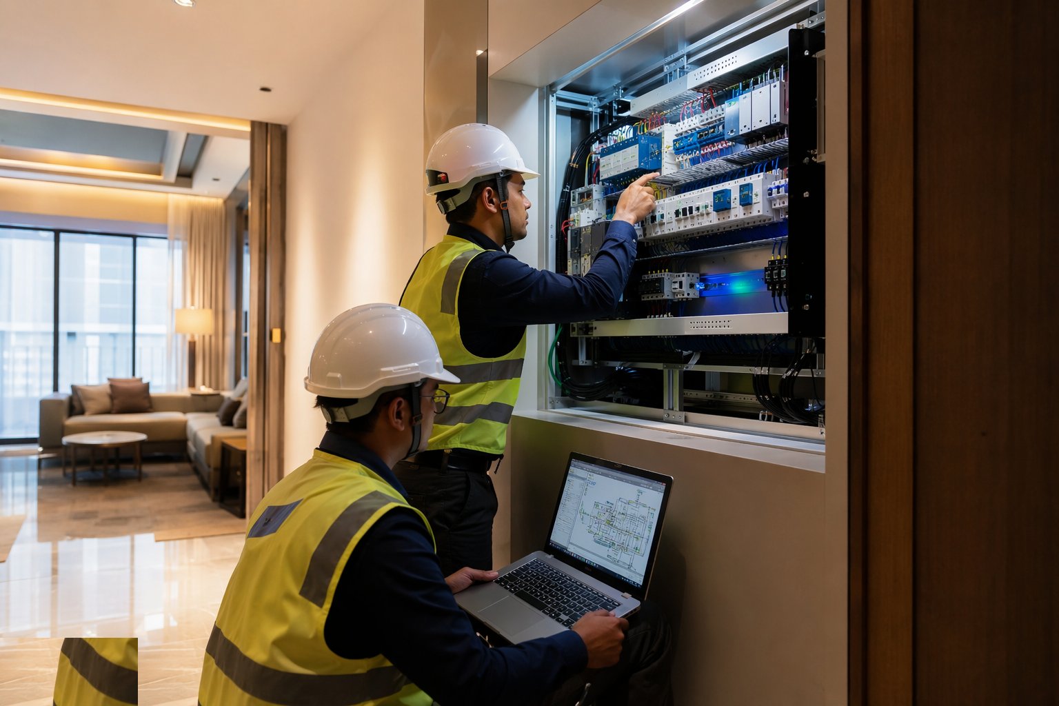 Commission controls, BMS and cause-and-effect — MEP Second Fix & Commissioning, step 6