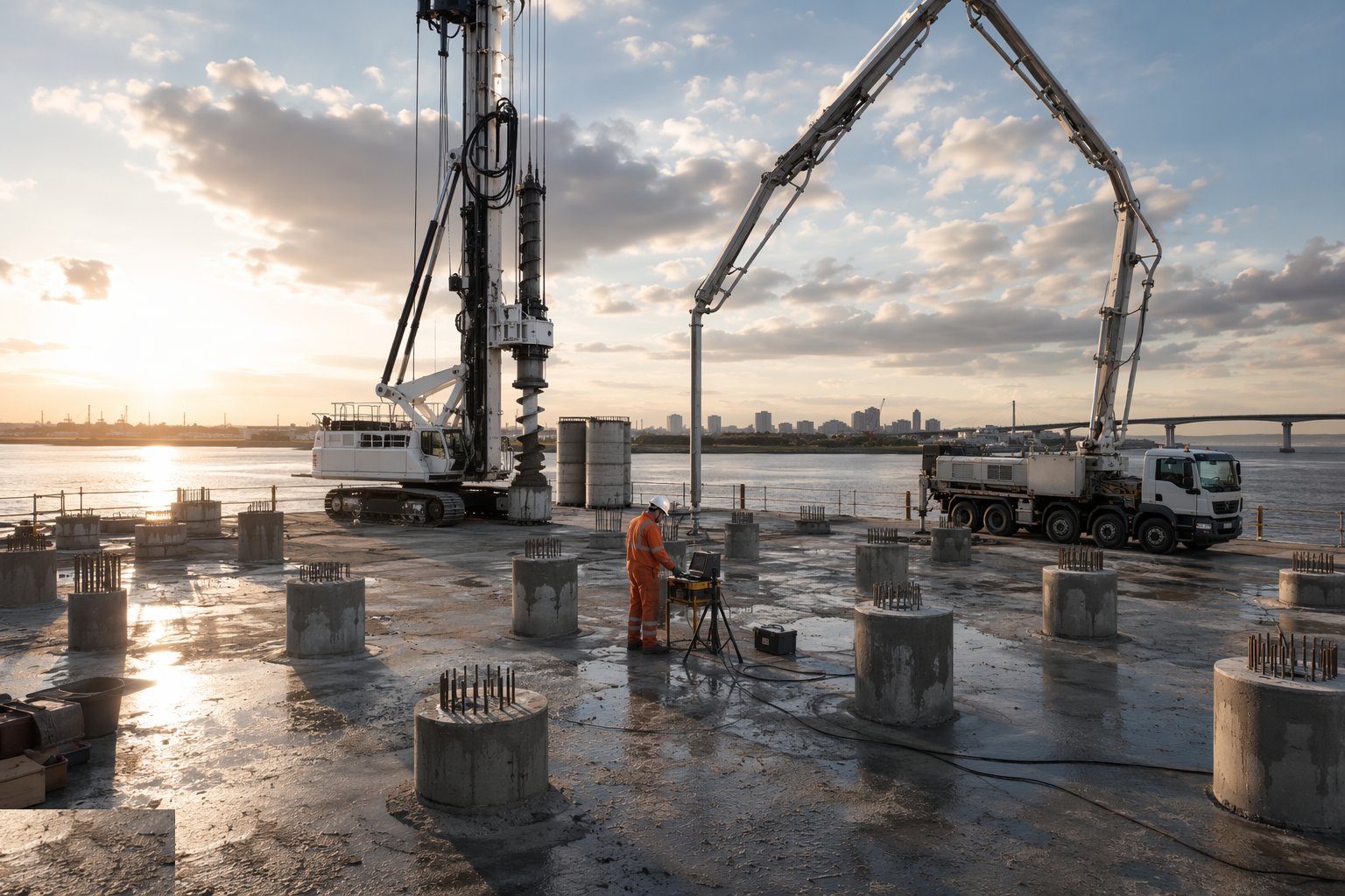 Pile integrity testing — Piling & Deep Foundations, step 7