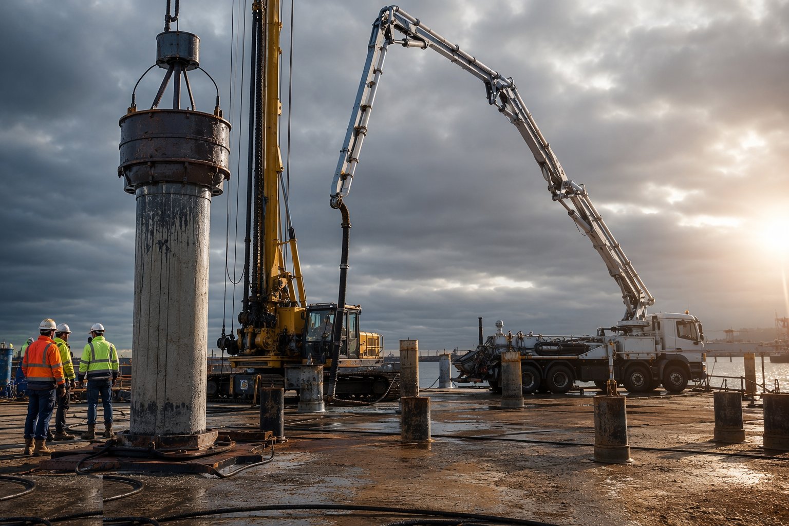 Static and dynamic load testing — Piling & Deep Foundations, step 8
