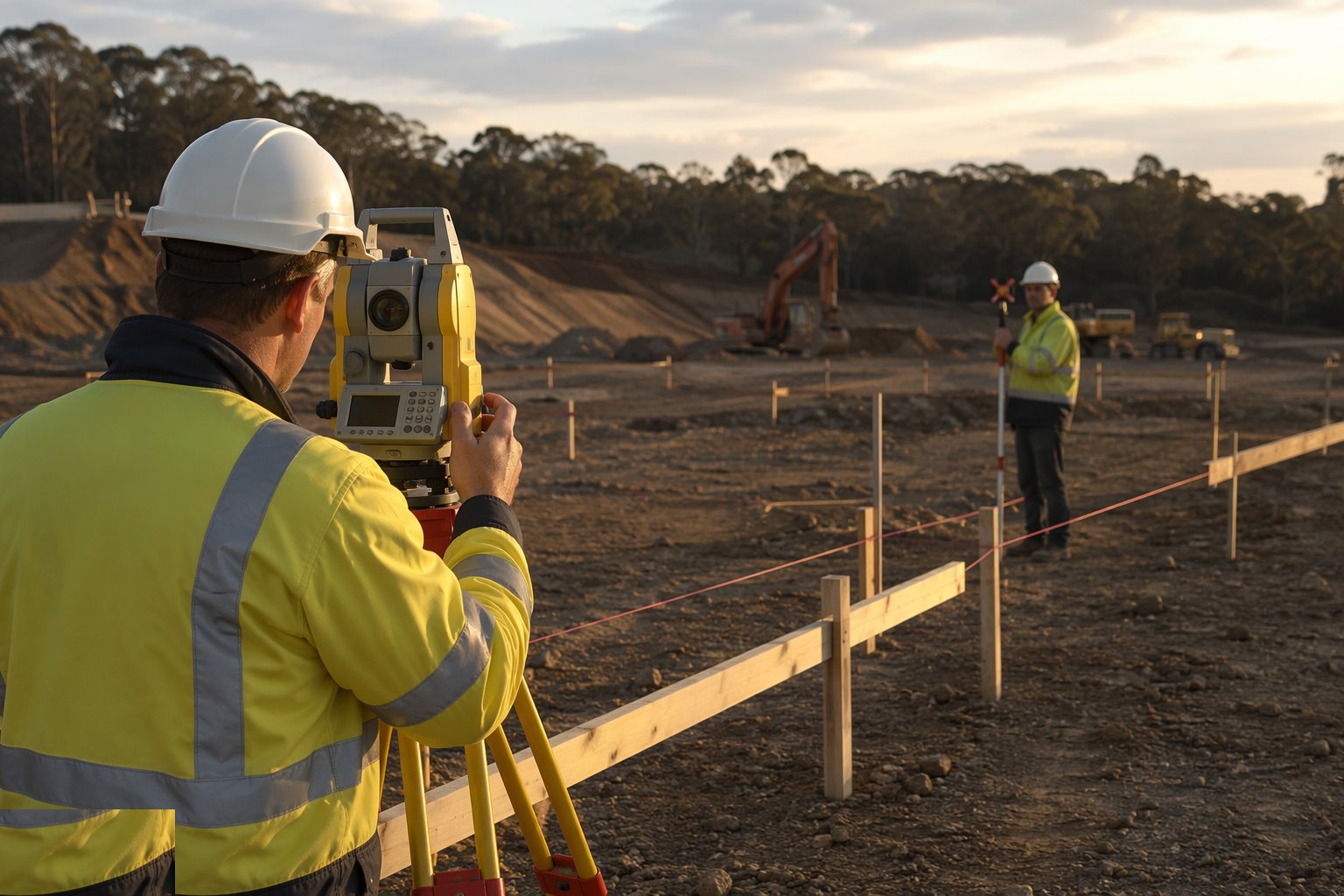 Independent check survey — Setting Out & Survey Control, step 5