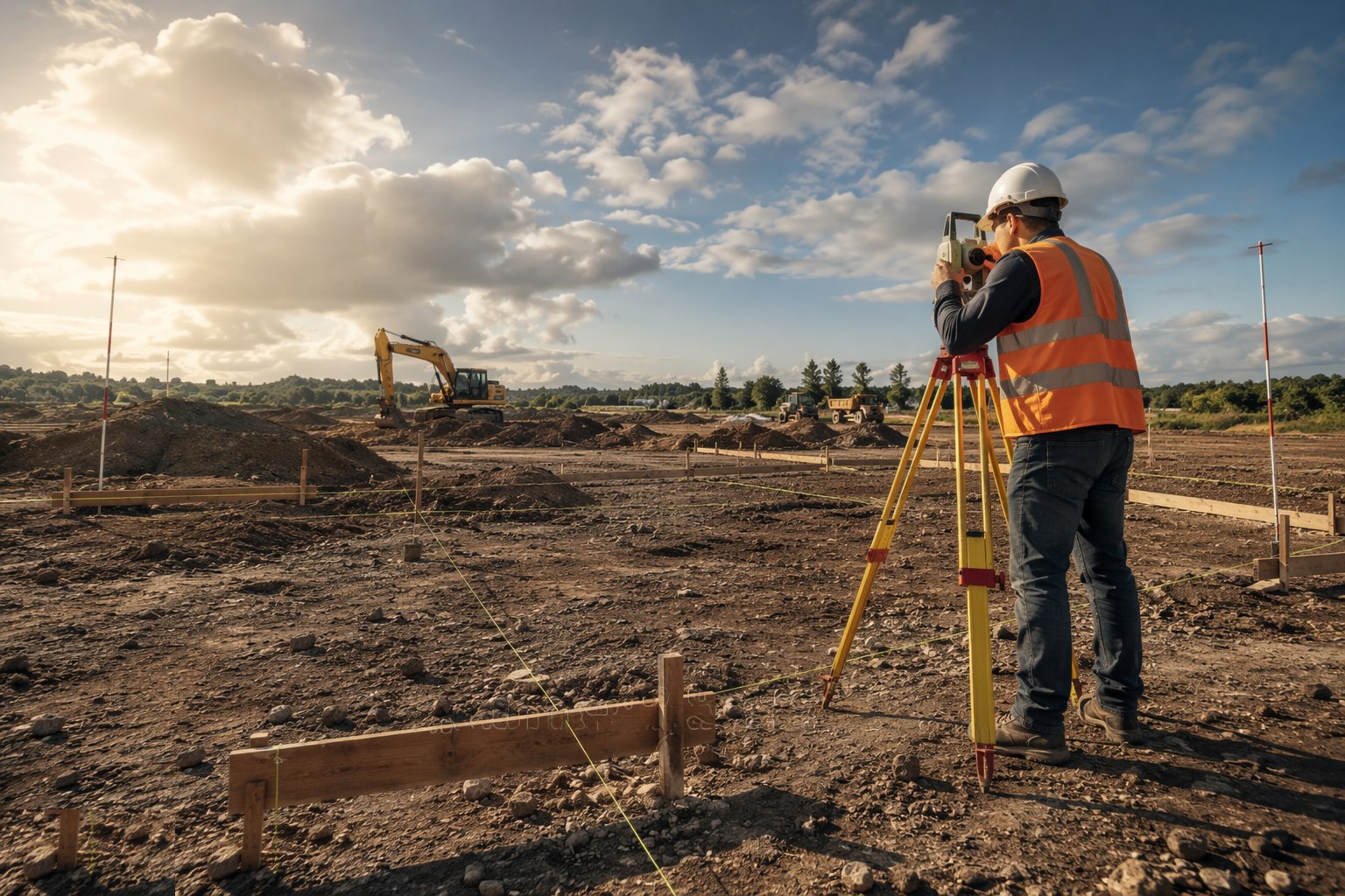 As-built surveys — Setting Out & Survey Control, step 8