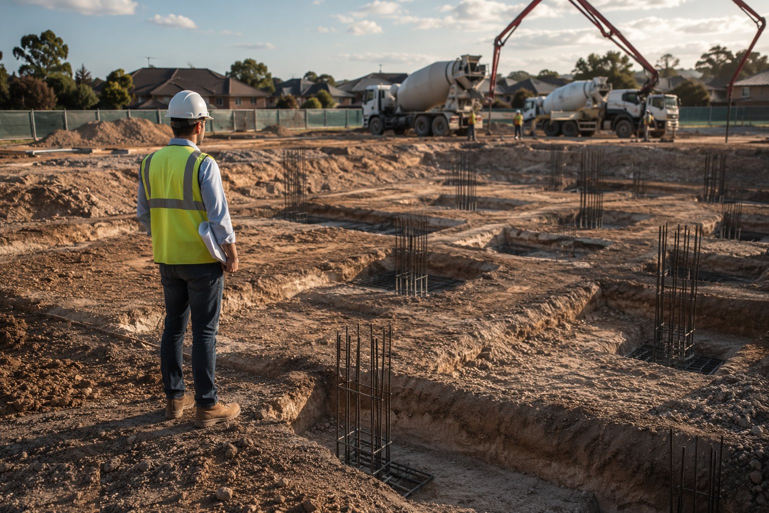 Engineer's inspection of the formation — Shallow Foundations, step 3