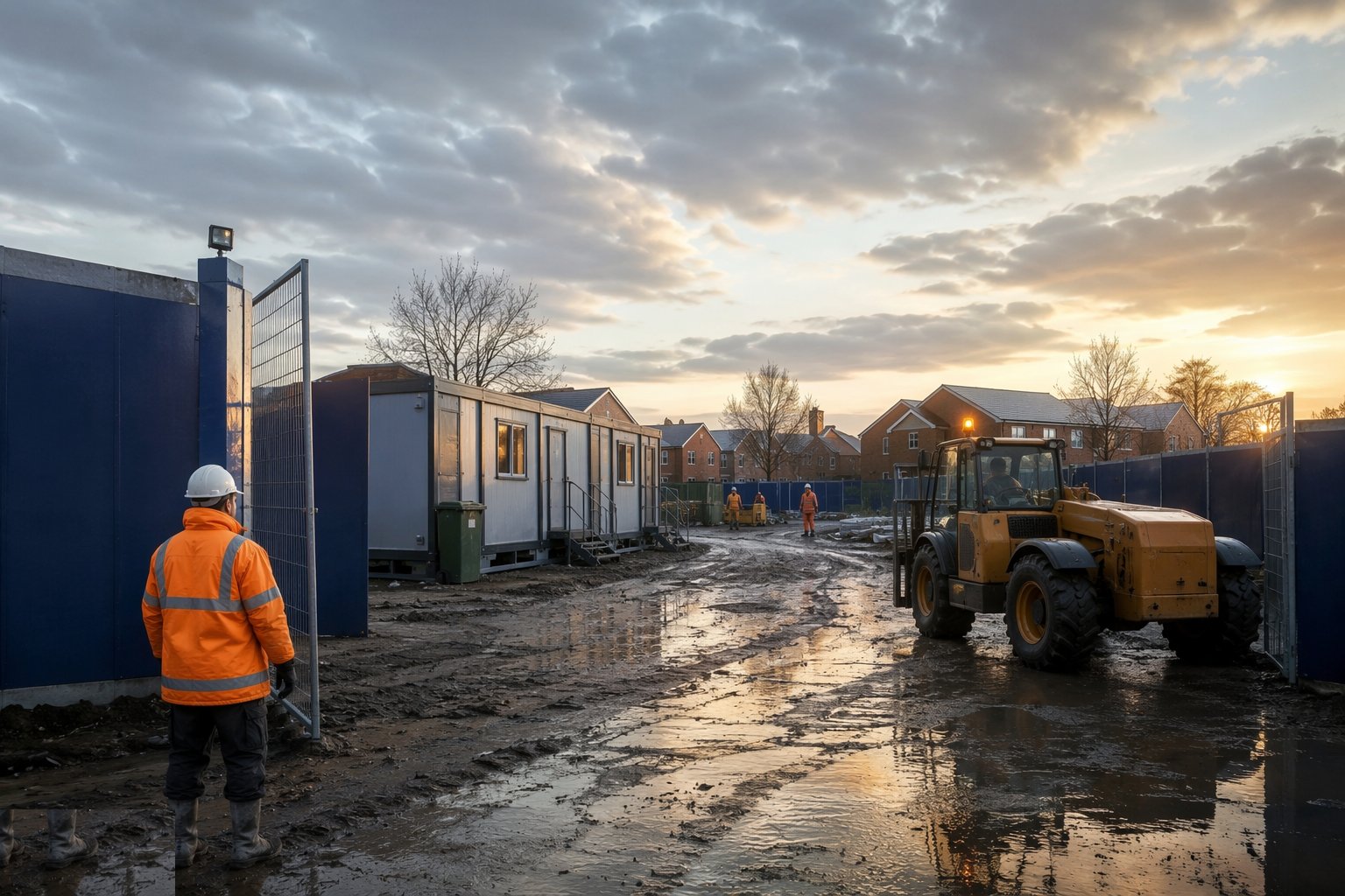 Set up welfare facilities — Site Access & Enabling Works, step 5