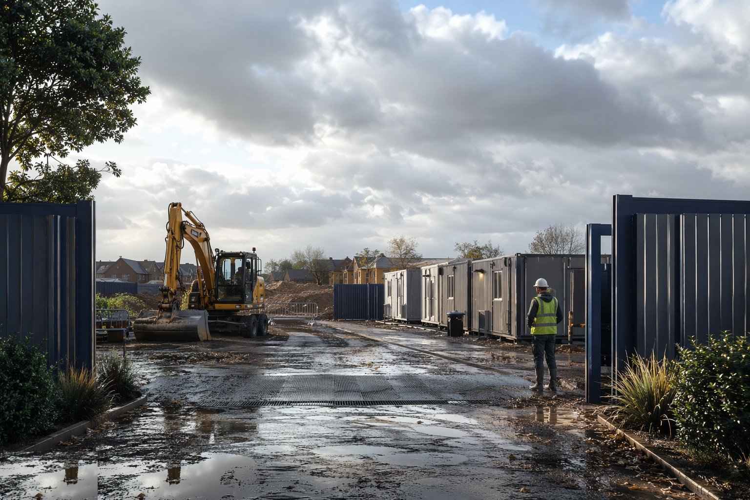 Drainage, water management and environmental controls — Site Access & Enabling Works, step 7