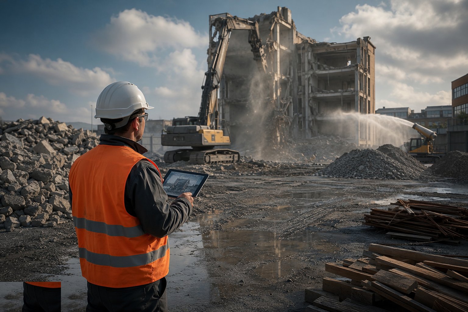 Pre-demolition surveys — Site Clearance & Demolition, step 1