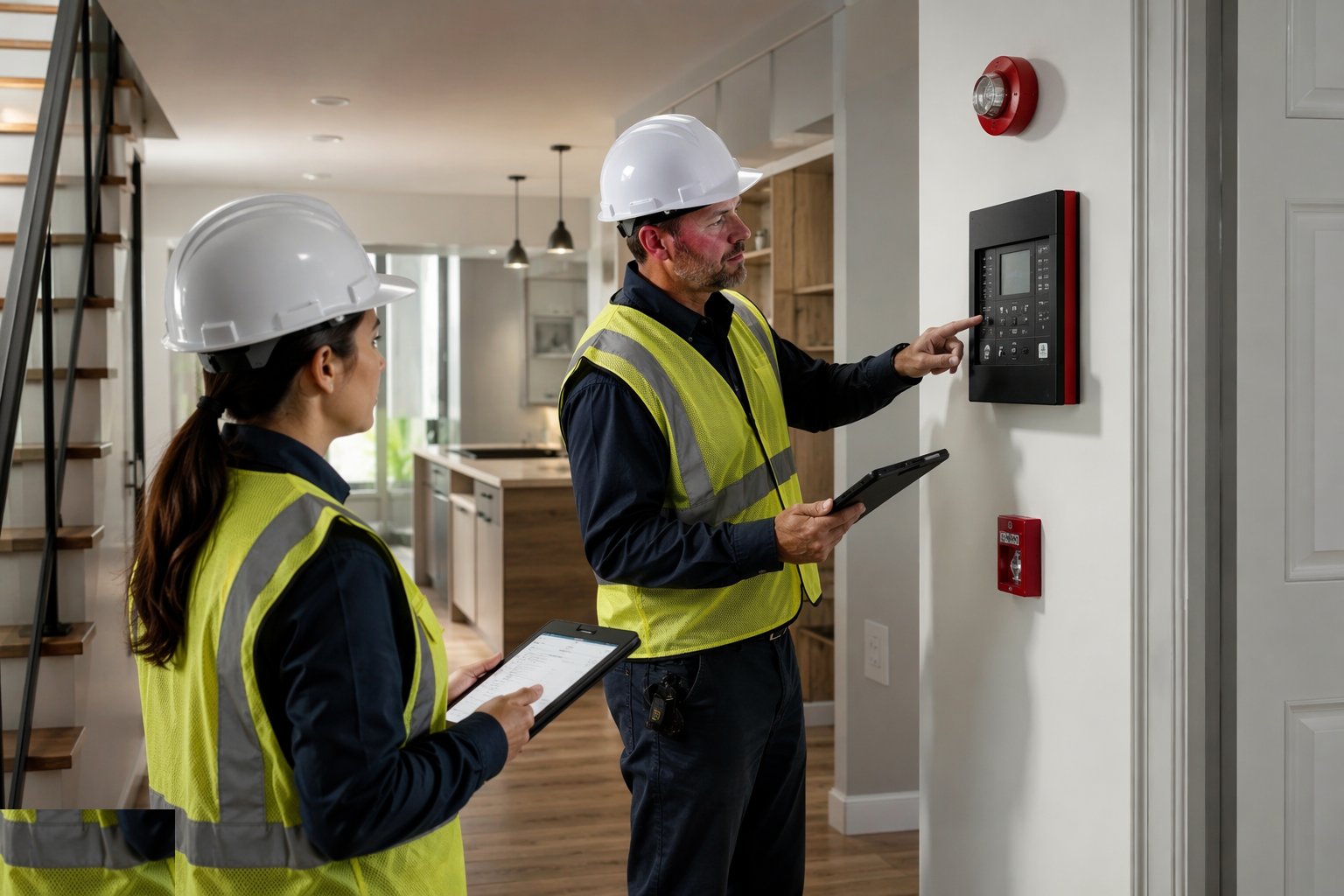 Commission life-safety and witness the cause-and-effect — Testing, Handover & Snagging, step 4