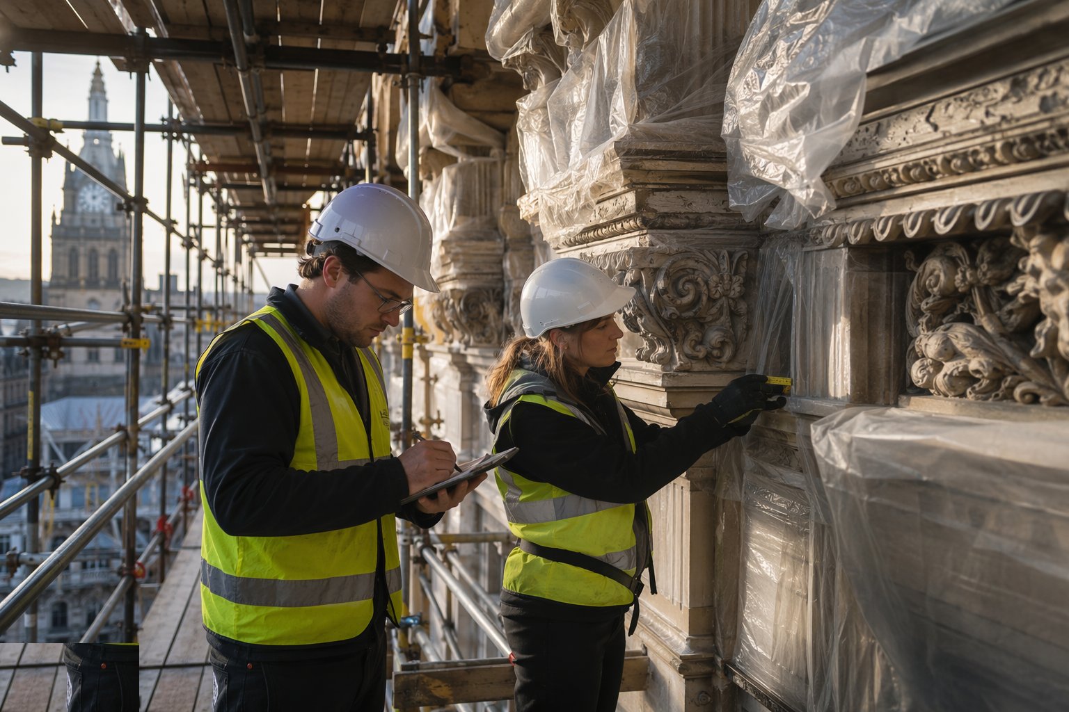 Understand the building before you touch it — Working on Listed & Heritage Civic Buildings, step 1
