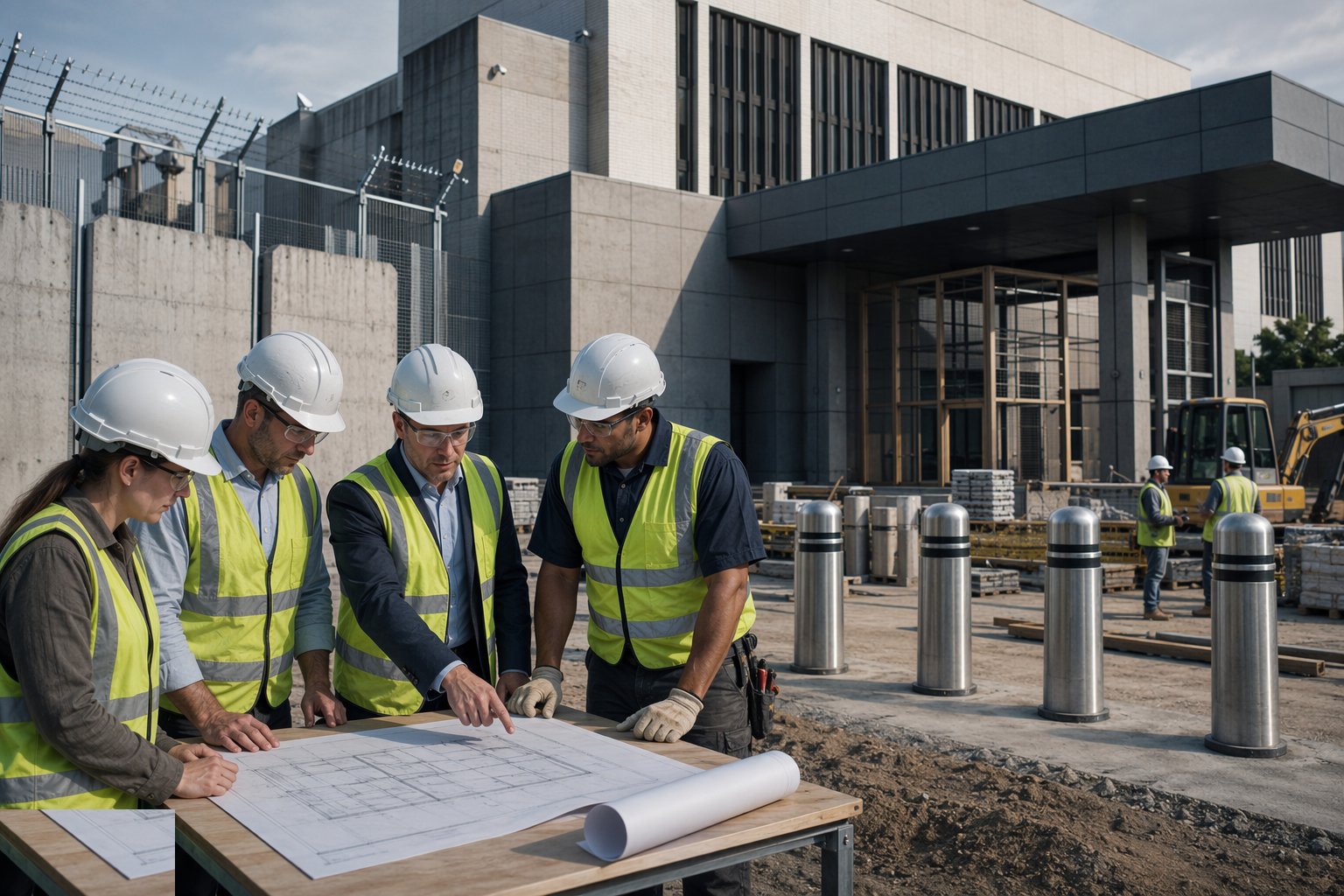 Commission the risk assessment and write the Operational Requirement — Security Measures in Government Buildings, step 1