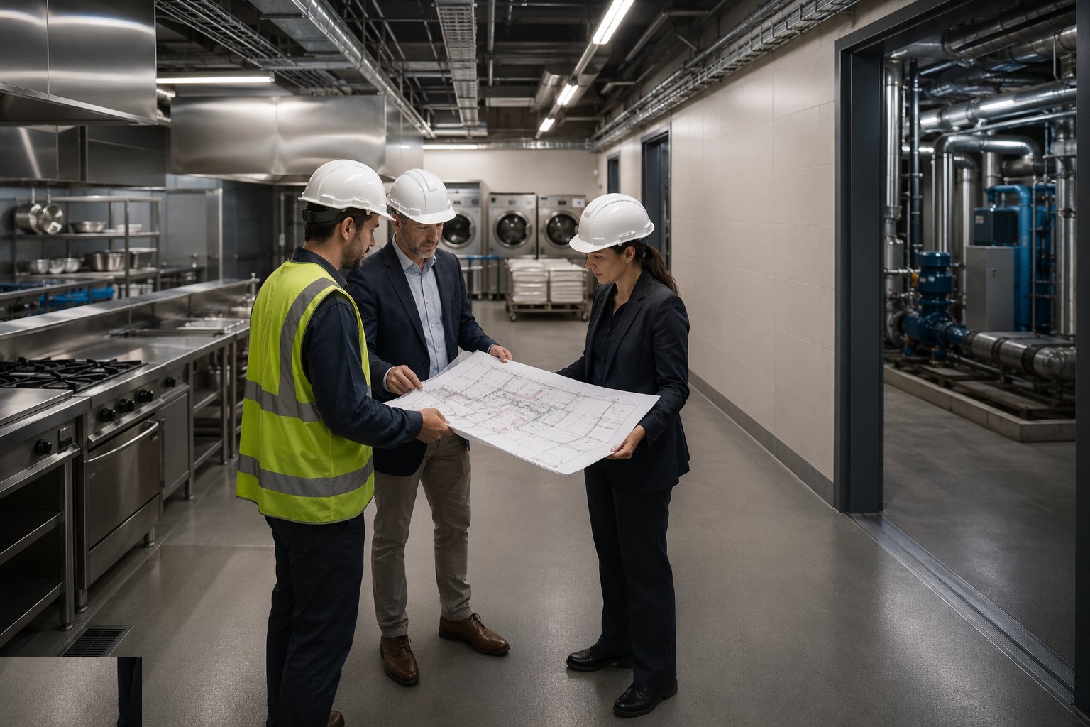 Plan the BOH flow with the operator — Hotel Back-of-House & Specialist Services, step 1