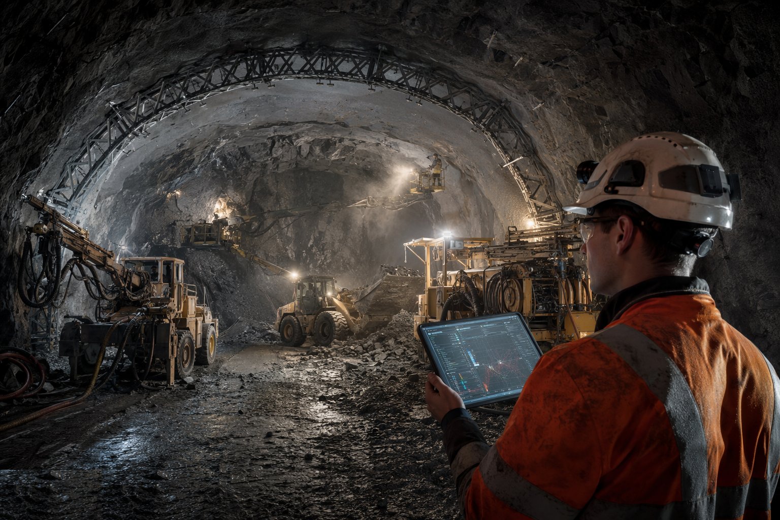 Monitor, interpret and respond — SCL & Drill-and-Blast Tunnelling, step 4