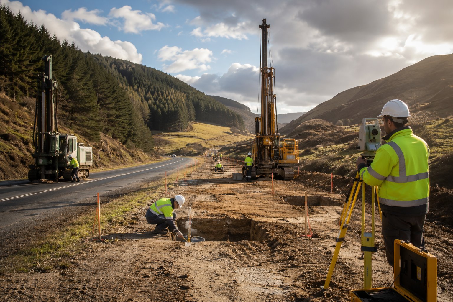 Design the ground investigation — Survey Control & Ground Investigation, step 2