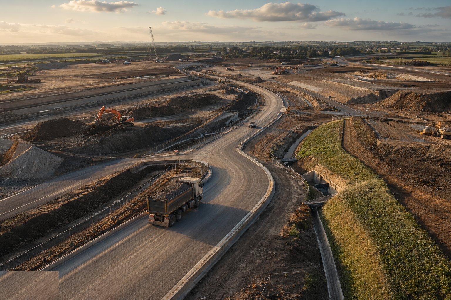 Release plots and manage the phased ties-ins — Development Infrastructure & Enabling Works, step 6