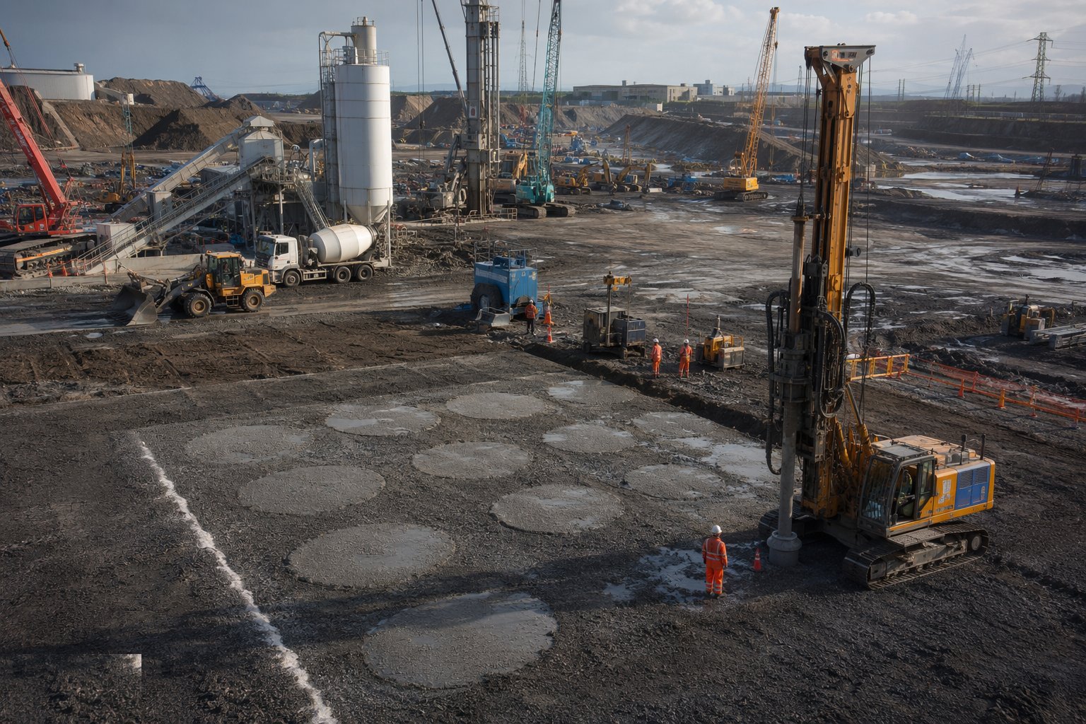 Run the trial and calibrate — Ground Improvement Techniques, step 3