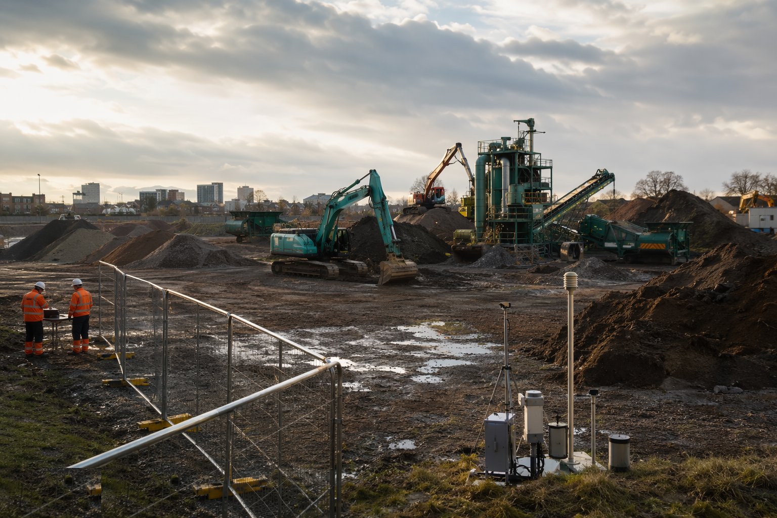 Set up the site: segregation, tracking and the discovery protocol — Ground Remediation, step 3