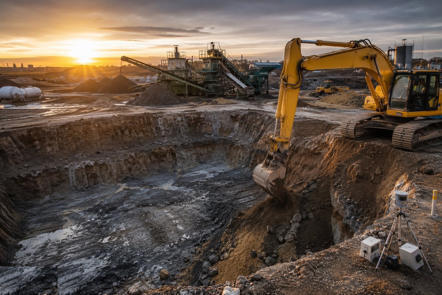 Execute: excavate, treat or contain — Ground Remediation, step 4