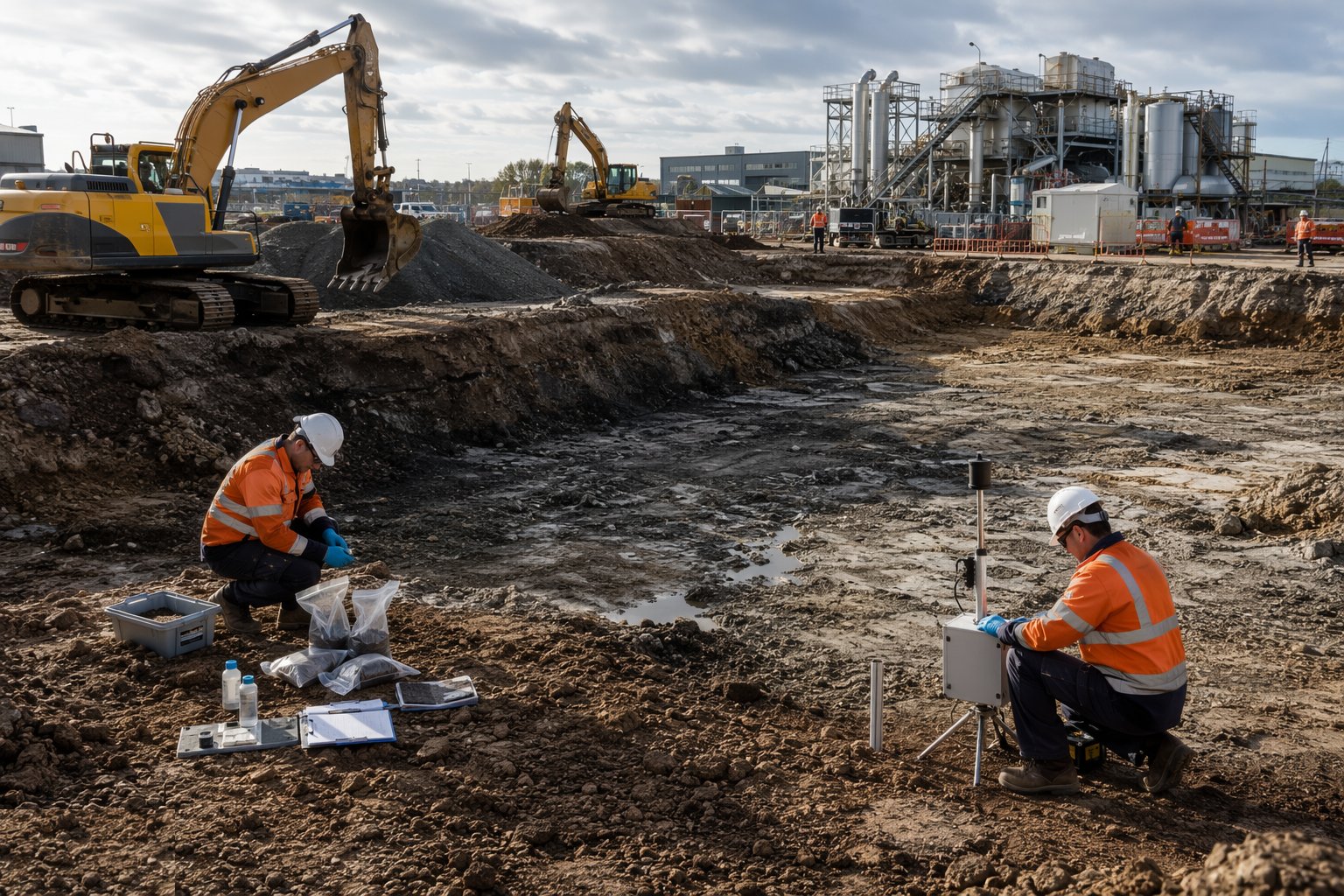 Validate: sampling, testing and as-built records — Ground Remediation, step 5