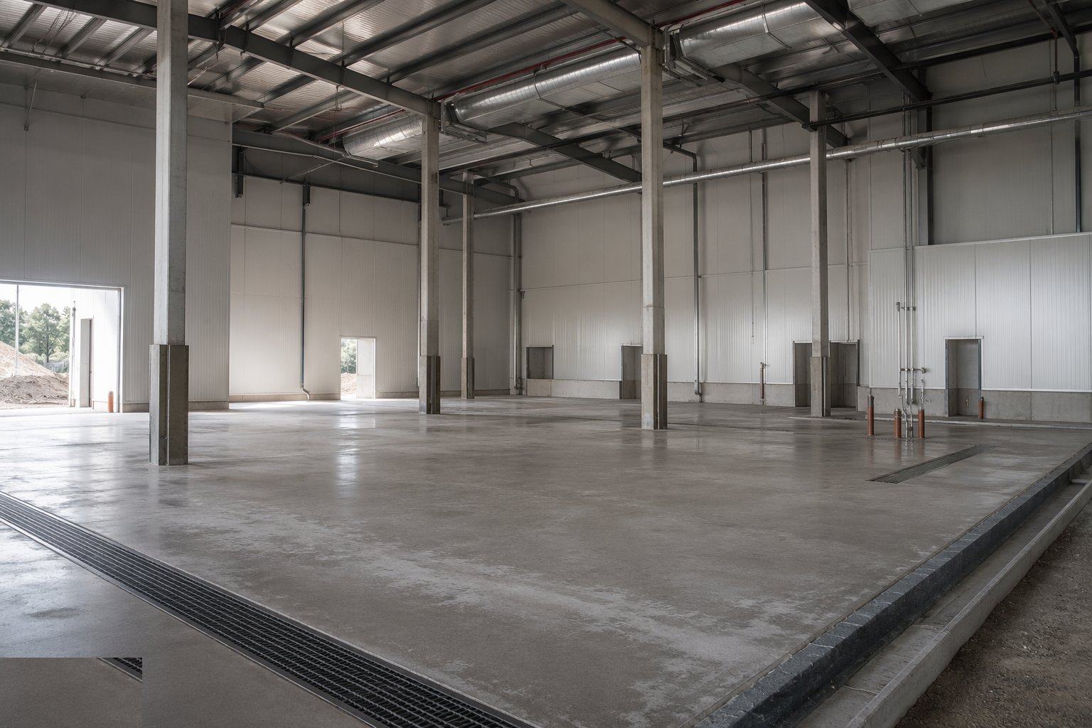 Build the envelope and drainage first — Controlled Production Environments, step 2