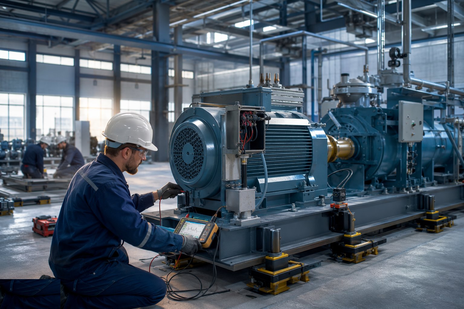 Cold commissioning — Process Plant & Production Line Installation, step 5