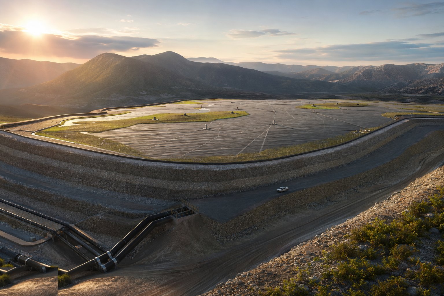 Progressively close and document for the long term — Tailings Storage & Mine Services, step 7