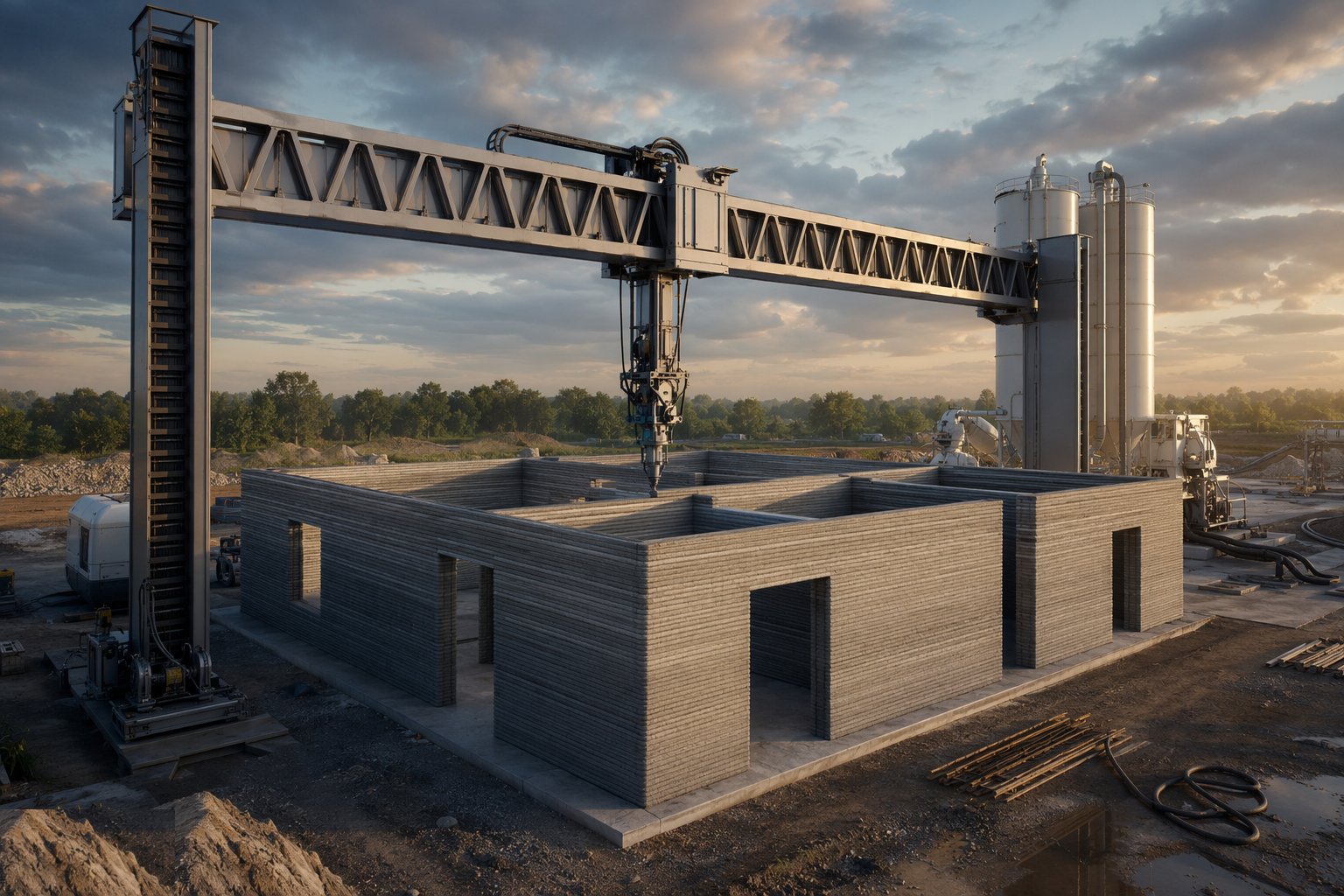 Complete the conventional 70% honestly — 3D Printing and Additive Construction, step 6