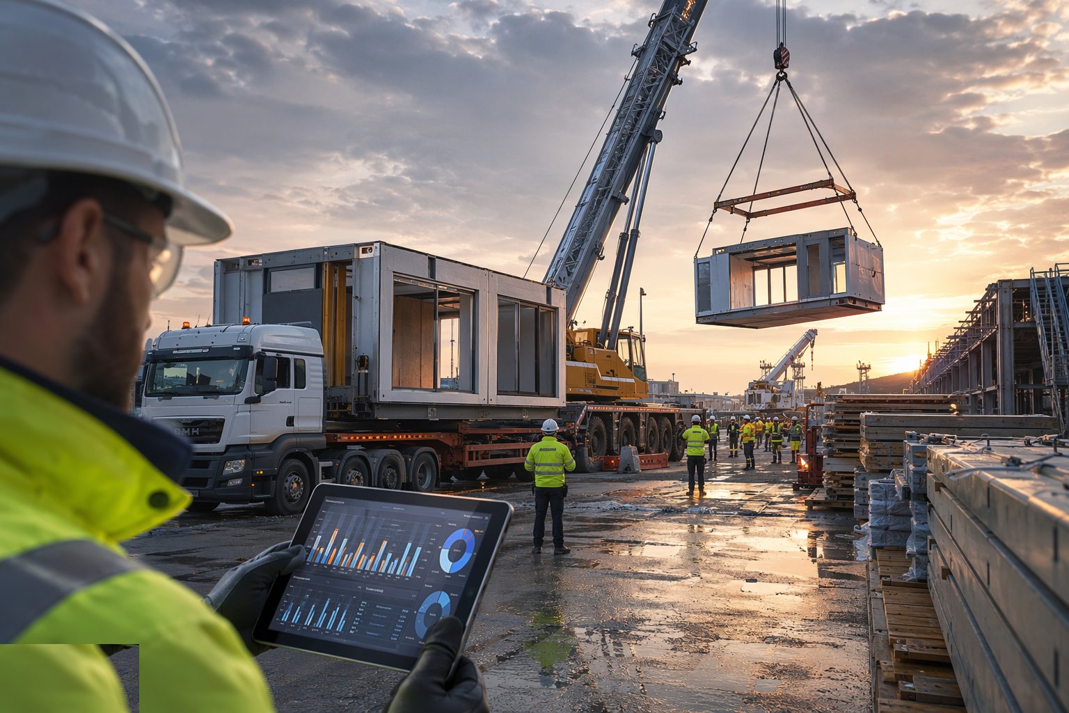 Close the loop — KPIs, damage log and claims evidence — Off-Site Logistics, Craneage and Tolerance, step 8