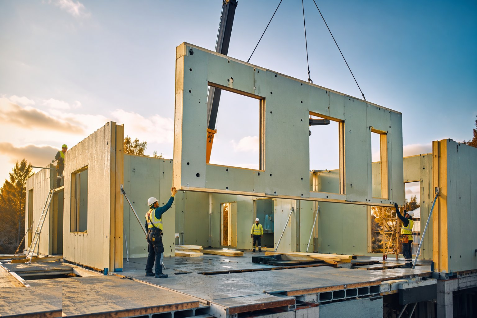 Resolve the design to panel level before ordering — SIPs, Floor and Roof Cassettes, step 1