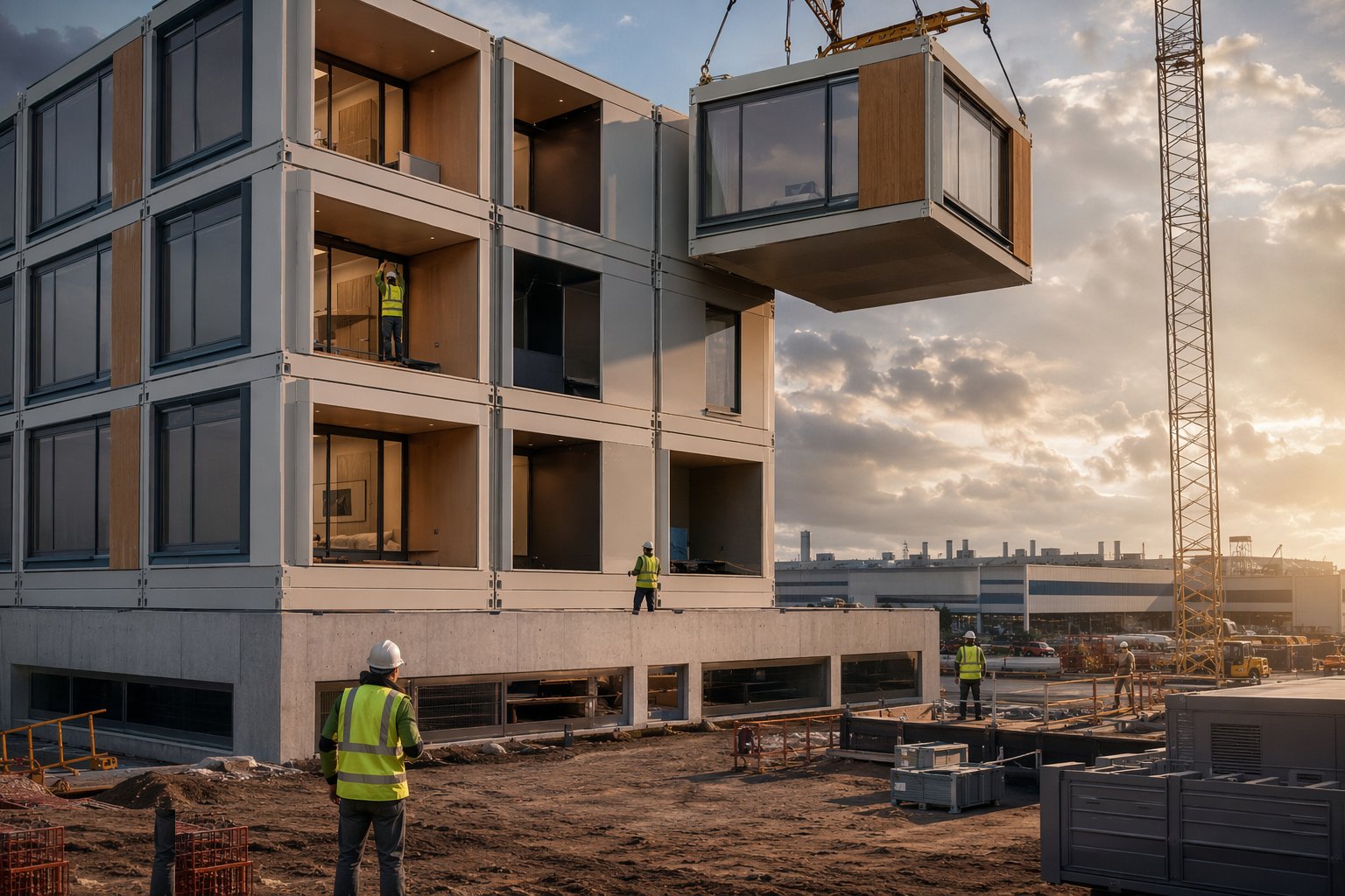 Make good, commission and snag — Volumetric Modular Construction, step 8