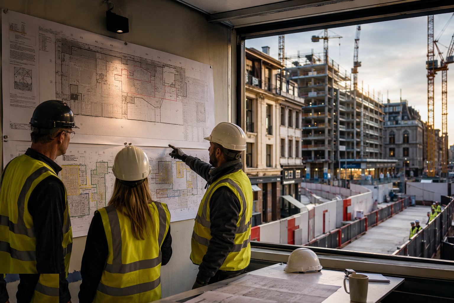 Define the phase boundary and completion strategy — Phased Handover & Live-Site Logistics, step 1