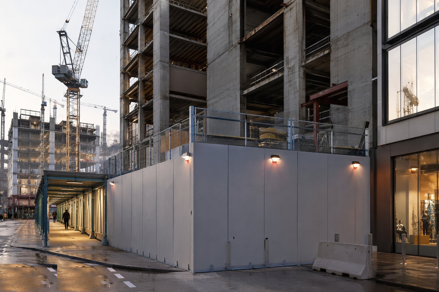 Build the interface — separation that performs — Phased Handover & Live-Site Logistics, step 2