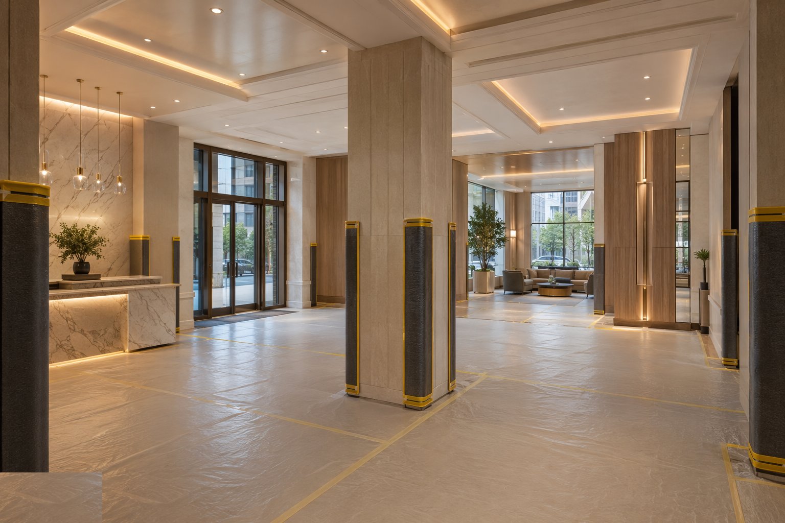 Hand over, occupy and protect the completed work — Phased Handover & Live-Site Logistics, step 5