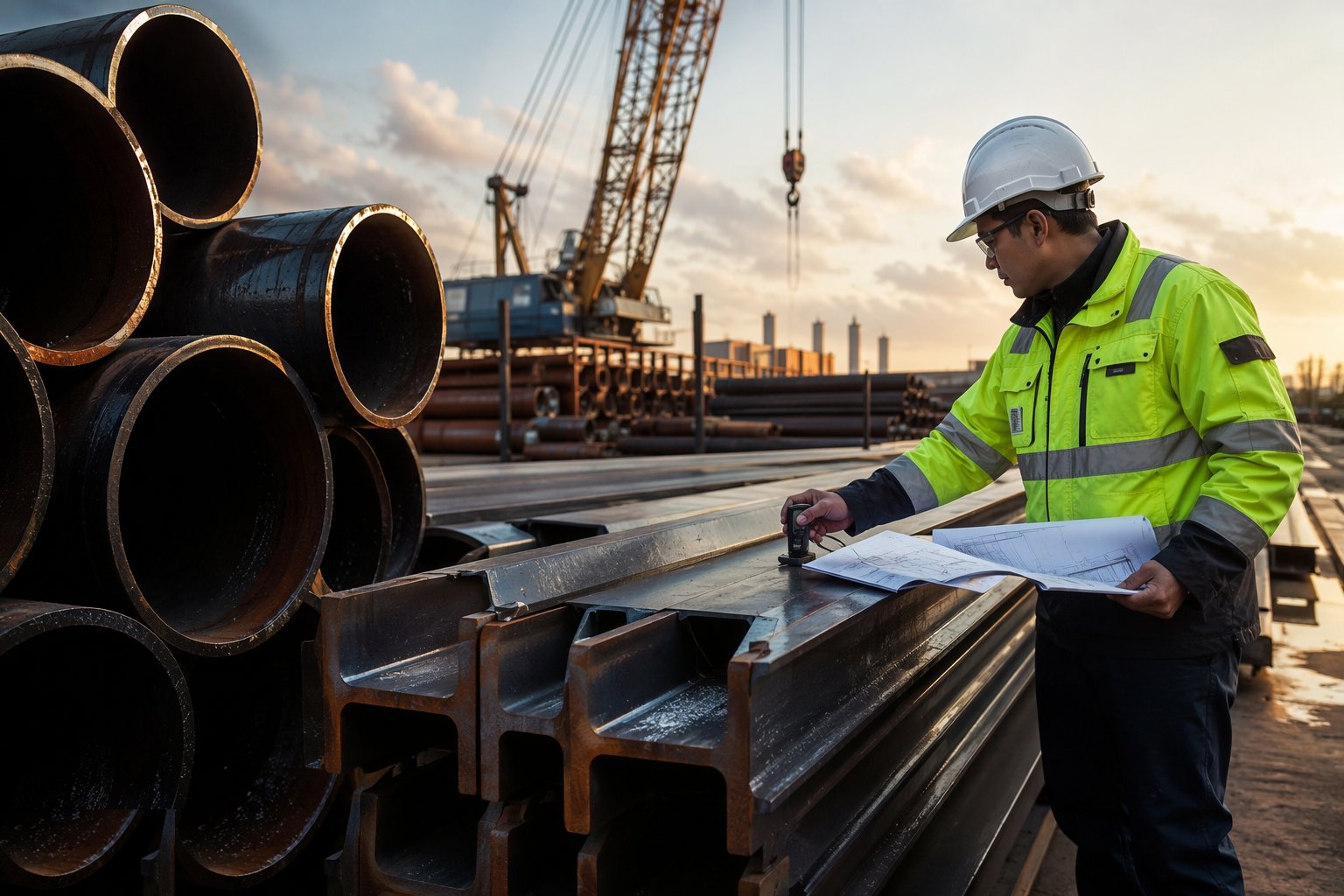 Select the section and confirm the corrosion design — Driven steel tube and H piles, step 1