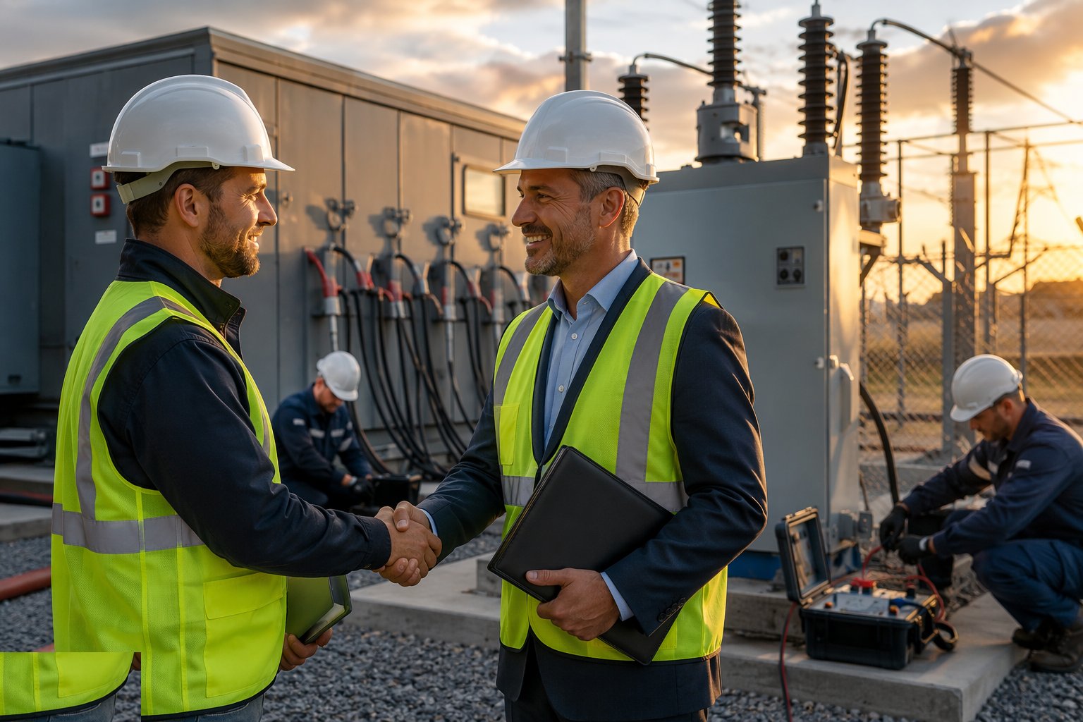 Secure the connection agreement and design approval — Grid Connections & Energisation, step 1