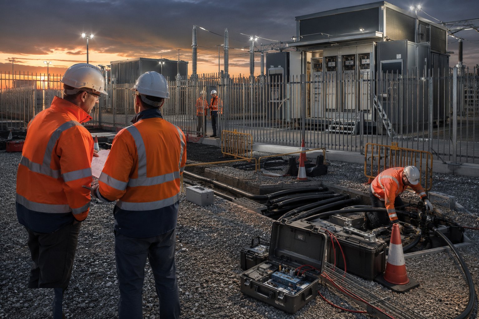 Plan outages and safety co-ordination — Grid Connections & Energisation, step 2