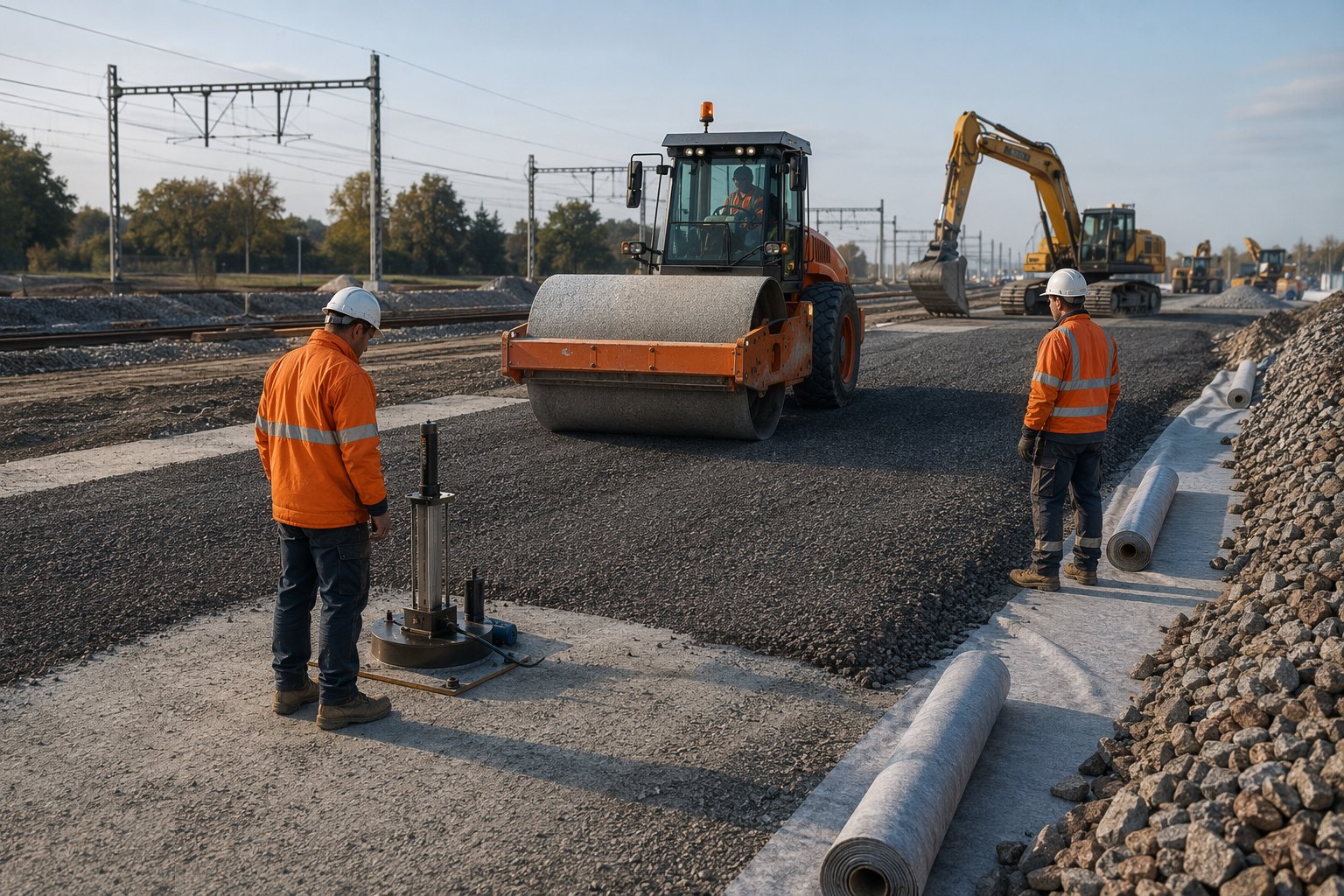 Prove the formation against the design — Rail Formation & Trackbed, step 1