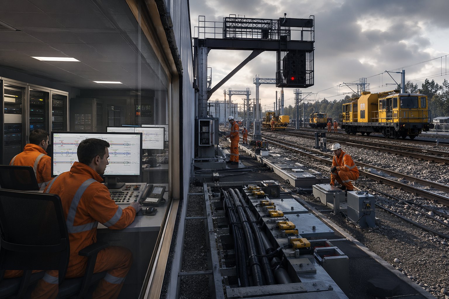 Prove the interlocking in staged testing — Signalling & Telecoms, step 5