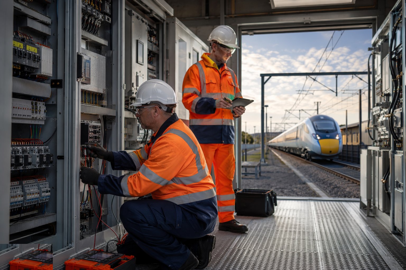 Complete static testing system by system — Systems Integration, Testing & Trial Running, step 2