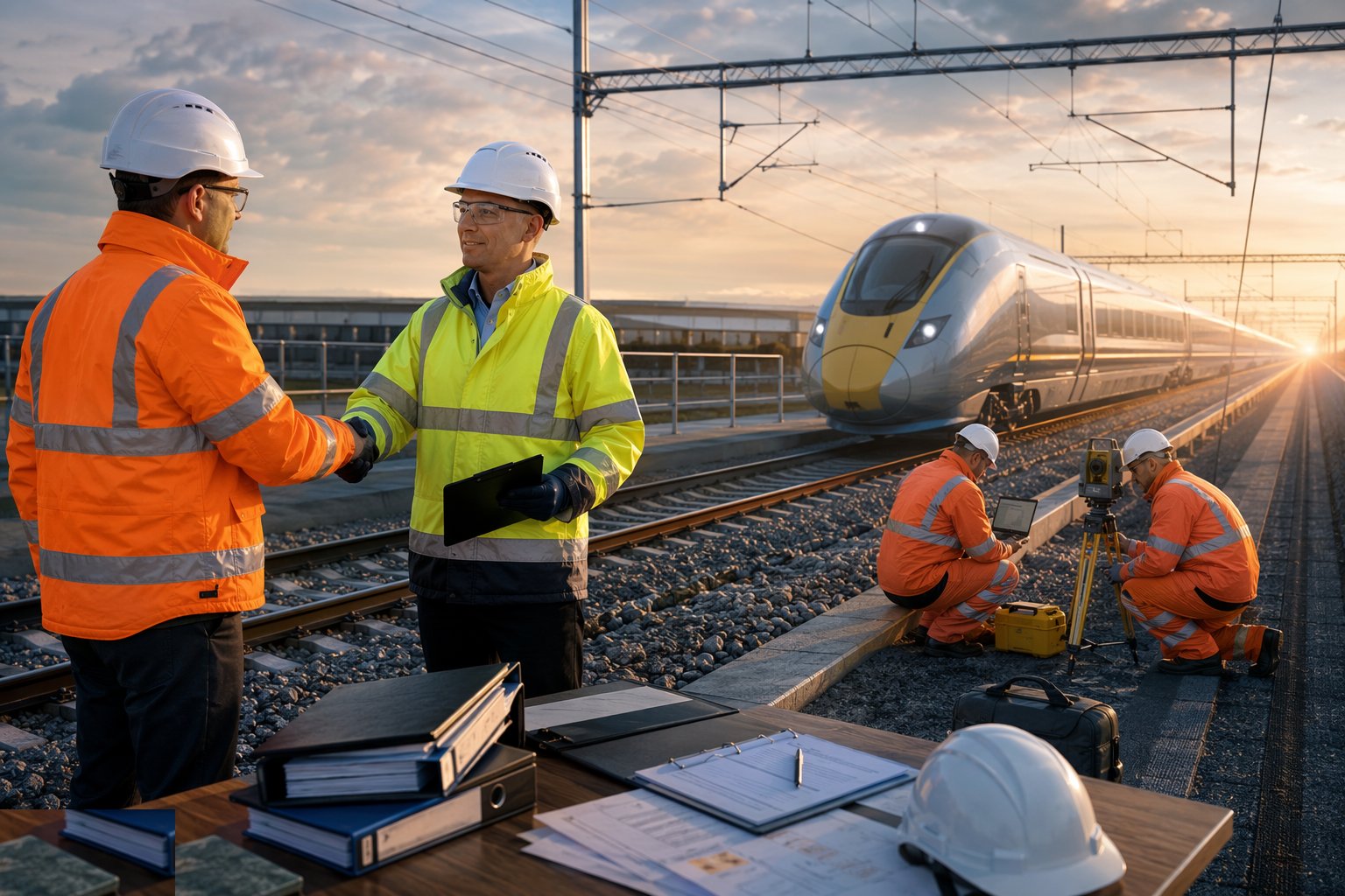 Hand over and enter service — Systems Integration, Testing & Trial Running, step 6